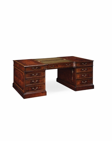 493198 Jonathan Charles Buckingham Mahogany Partners Desk