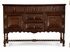 493211 Jonathan Charles Tudor Oak Linenfold Oak Sideboard
