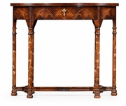 493215 Jonathan Charles Buckingham "Gothic" Mahogany Side Table