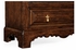 493227-TDO Jonathan Charles Linenfold dark oak chest of drawers