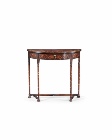 493232 Jonathan Charles Buckingham "Gothic" Mahogany Console