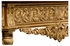 493239-GIL Jonathan Charles Louis IV style narrow gilded console