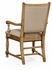 493323-AC-LNO-F001 Jonathan Charles Sherwood Oak Natural Oak Country Armchair Fabric Upholstery