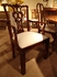 493331 Jonathan Charles Buckingham Chippendale Style Classic Mahogany Chair (Arm)