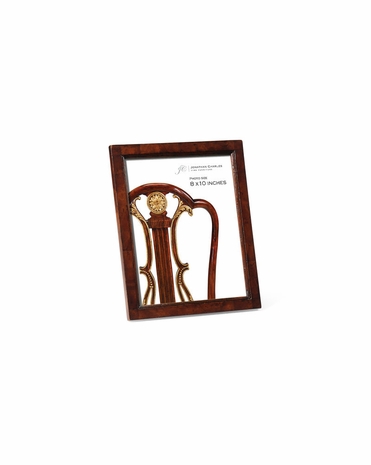 493349 Jonathan Charles Buckingham Crotch Mahogany Picture Frame (8"x10") Package of Six Only
