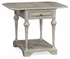 493369-GYO Jonathan Charles Elizabethan style greyed oak pembroke table