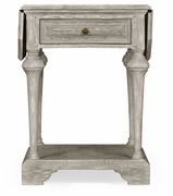 493369-GYO Jonathan Charles Elizabethan style greyed oak pembroke table