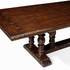 493379 Jonathan Charles Tudor Oak Elizabethan Extending Dining Table
