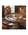 493383 Jonathan Charles Country Farmhouse High Back Playing Card "Heart" Chair (Side)