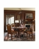 493385 Jonathan Charles Country Farmhouse High Back Playing Card "Diamond" Chair (Side)