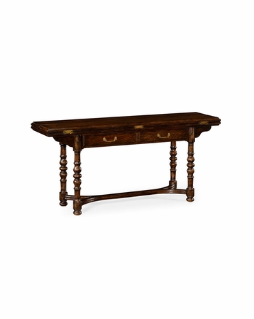 493392 Jonathan Charles Tudor Oak Hunt Table