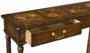 493412 Jonathan Charles Huntingdon Oyster Parquet Console