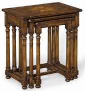 493429 Jonathan Charles Huntingdon Nest of Three Oyster Tables