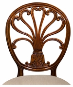 493473 Jonathan Charles Mahogany Side Chair