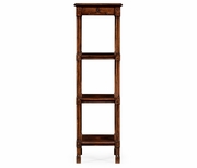 493490 Jonathan Charles Tribeca Chippendale Gothic Four-Tier étagère