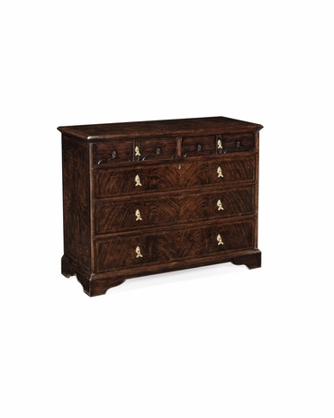 493494 Jonathan Charles Tribeca Chippendale Gothic Large Chest of Five Drawers