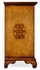 493580-WLL Jonathan Charles Walnut raised arabesques chest of drawers