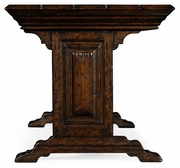 493587 Jonathan Charles Tudor Oak Elizabethan Oak Desk (Small)