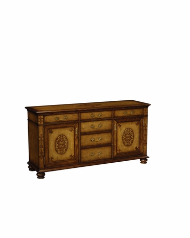 493593 Jonathan Charles Special Order Raised Veneer Sideboard
