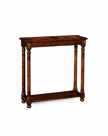 493723 Jonathan Charles Huntingdon Oyster Parquet Console (Small)