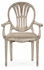 493760-AC-PCS-F001 Jonathan Charles Hepplewhite Wheatsheaf armchair (Grey)