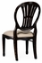 493760-SC-PHB-F001 Jonathan Charles Hepplewhite wheatsheaf side chair (Black)