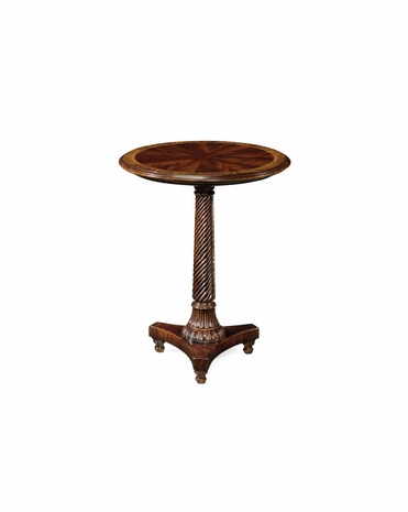 493770 Jonathan Charles Buckingham William Iv Round Mahogany Lamp Table