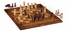 493781-WCD Jonathan Charles Windsor Folding Medium Walnut Games Board