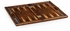 493781-WCD Jonathan Charles Windsor Folding Medium Walnut Games Board