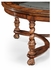 493849-WAL Jonathan Charles Windsor Circular Oyster & Eglomise Coffee Table