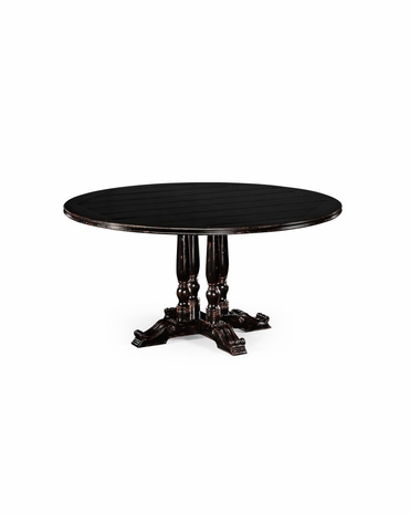 493884 Jonathan Charles Special Order French Style Painted Dining Table (60")