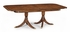 493900 Jonathan Charles Windsor Regency Two Leaf Walnut Extending Dining Table