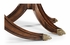 493900 Jonathan Charles Windsor Regency Two Leaf Walnut Extending Dining Table
