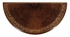 493909 Jonathan Charles Buckingham Napoleon III Mahogany Demilune Console