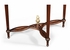 493909 Jonathan Charles Buckingham Napoleon III Mahogany Demilune Console