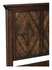 493912 Jonathan Charles Country Farmhouse Crotch Walnut Bed (Us King)