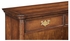 493917-WCD Jonathan Charles Country Farmhouse Low Walnut Open Bookcase