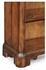 493917-WCD Jonathan Charles Country Farmhouse Low Walnut Open Bookcase