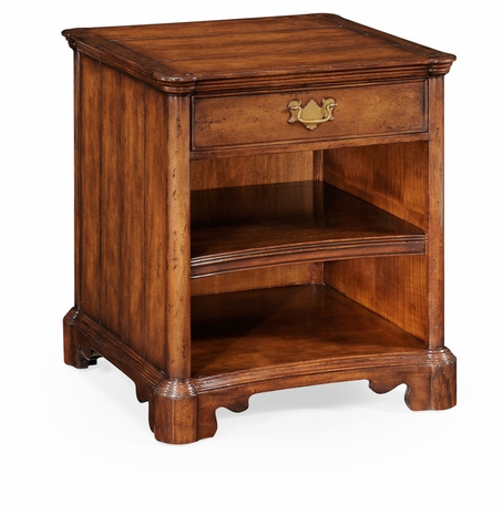 493926 Jonathan Charles Casual Walnut Night Stand