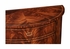 494004 Jonathan Charles Luxe Biedermeier Style Mahogany Demilune Cabinet