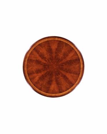 494053 Jonathan Charles Buckingham Crotch Mahogany Lazy Susan
