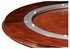494053-LS-32D-MAH Jonathan Charles Buckingham 32" Crotch Mahogany Lazy Susan
