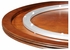 494054-LS-32D-WAL Jonathan Charles Country Farmhouse 32" Country Walnut Lazy Susan