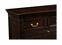 494058 Jonathan Charles Country Farmhouse Directoire Style Black Painted Escritoire