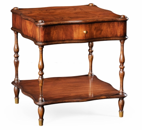 494075 Jonathan Charles Buckingham Mahogany Side Table
