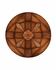 494079-59D Jonathan Charles Country Farmhouse 59 to 74 inch Round Extending Dining Table