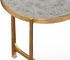 494080 Jonathan Charles Luxe églomisé & Iron Lamp Table (Medium)