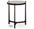 494080 Jonathan Charles Luxe églomisé & Iron Lamp Table (Medium)