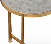 494080 Jonathan Charles Luxe églomisé & Iron Lamp Table (Medium)
