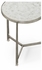 494080-S-GES JC Modern Lux Aglomise & Silver Iron Lamp Table (Medium)